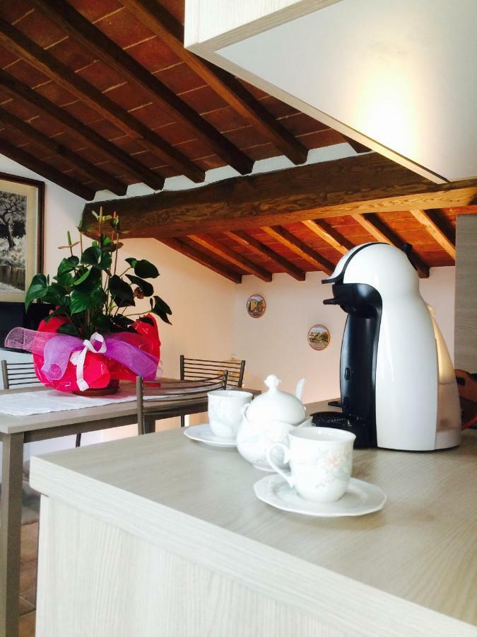 Mansarda Degli Ulivi Apartment Rigomagno Luaran gambar