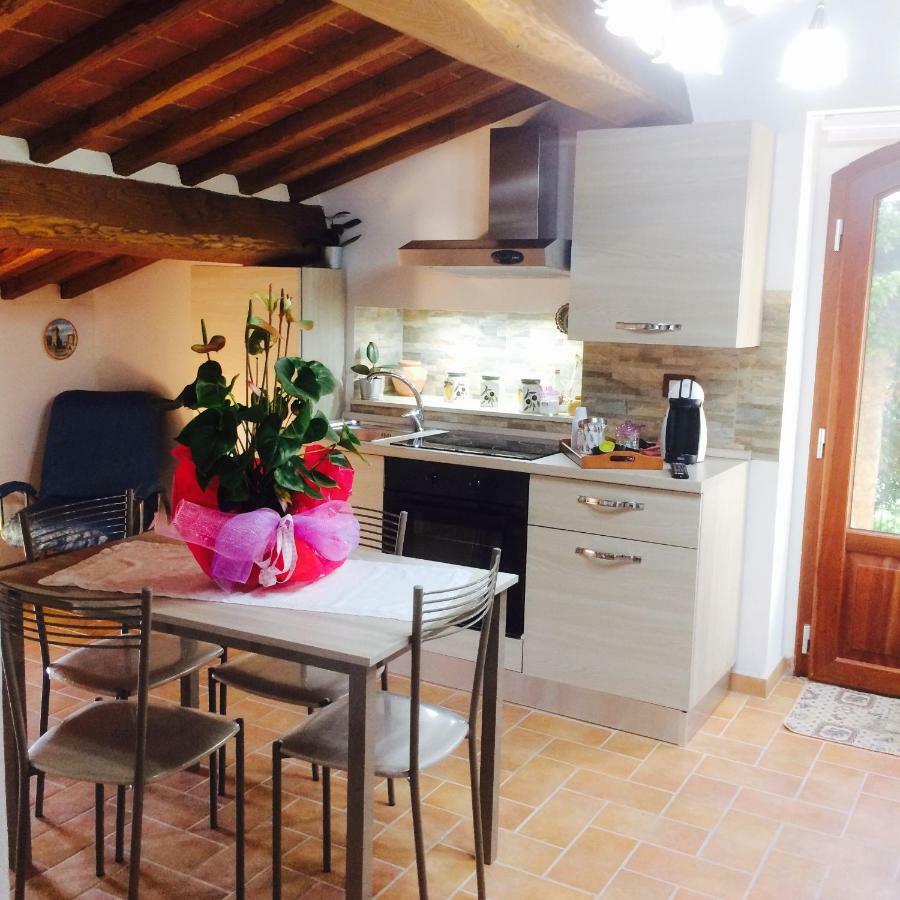 Mansarda Degli Ulivi Apartment Rigomagno Luaran gambar